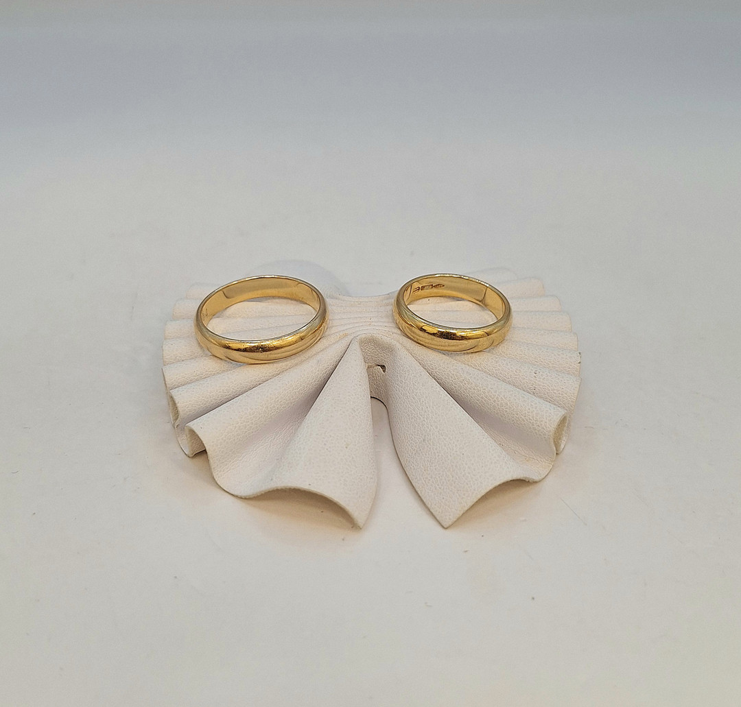 Due anelli oro