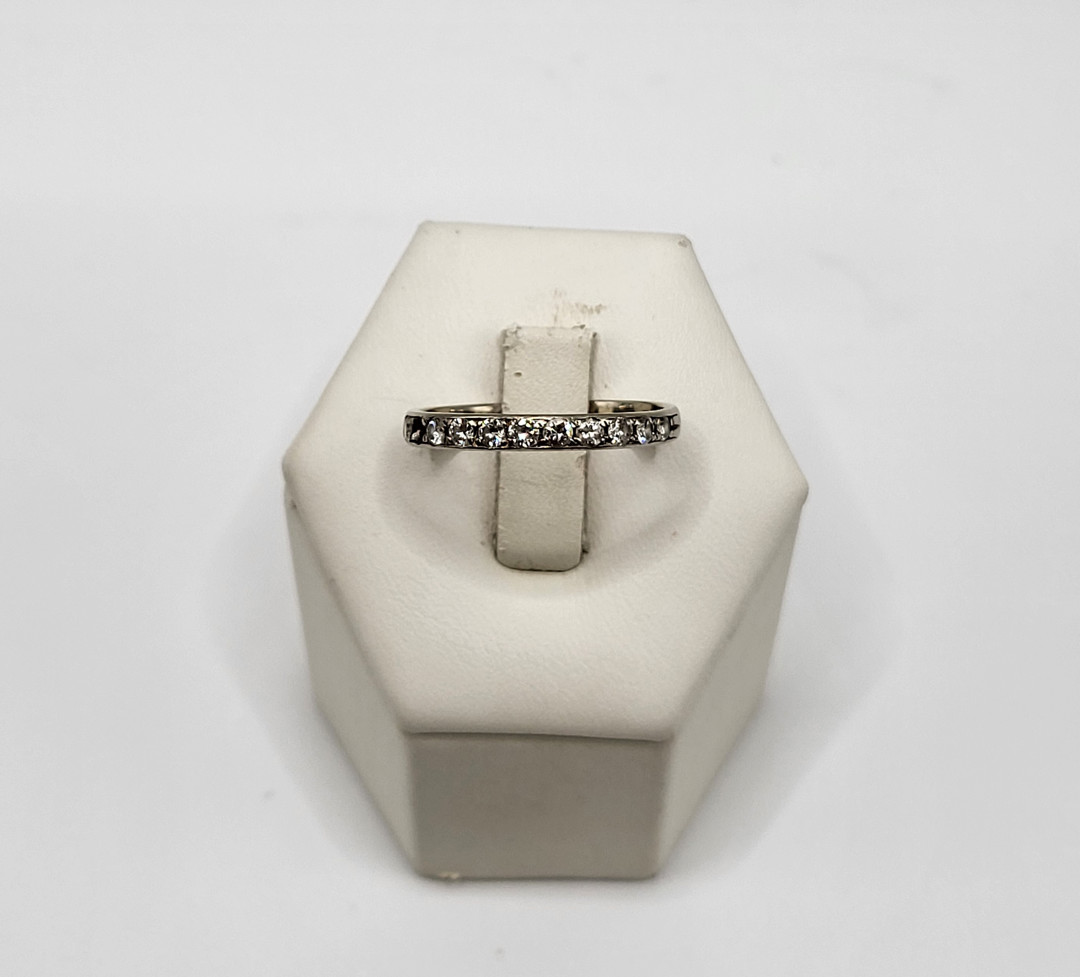 Anello oro diamantini 