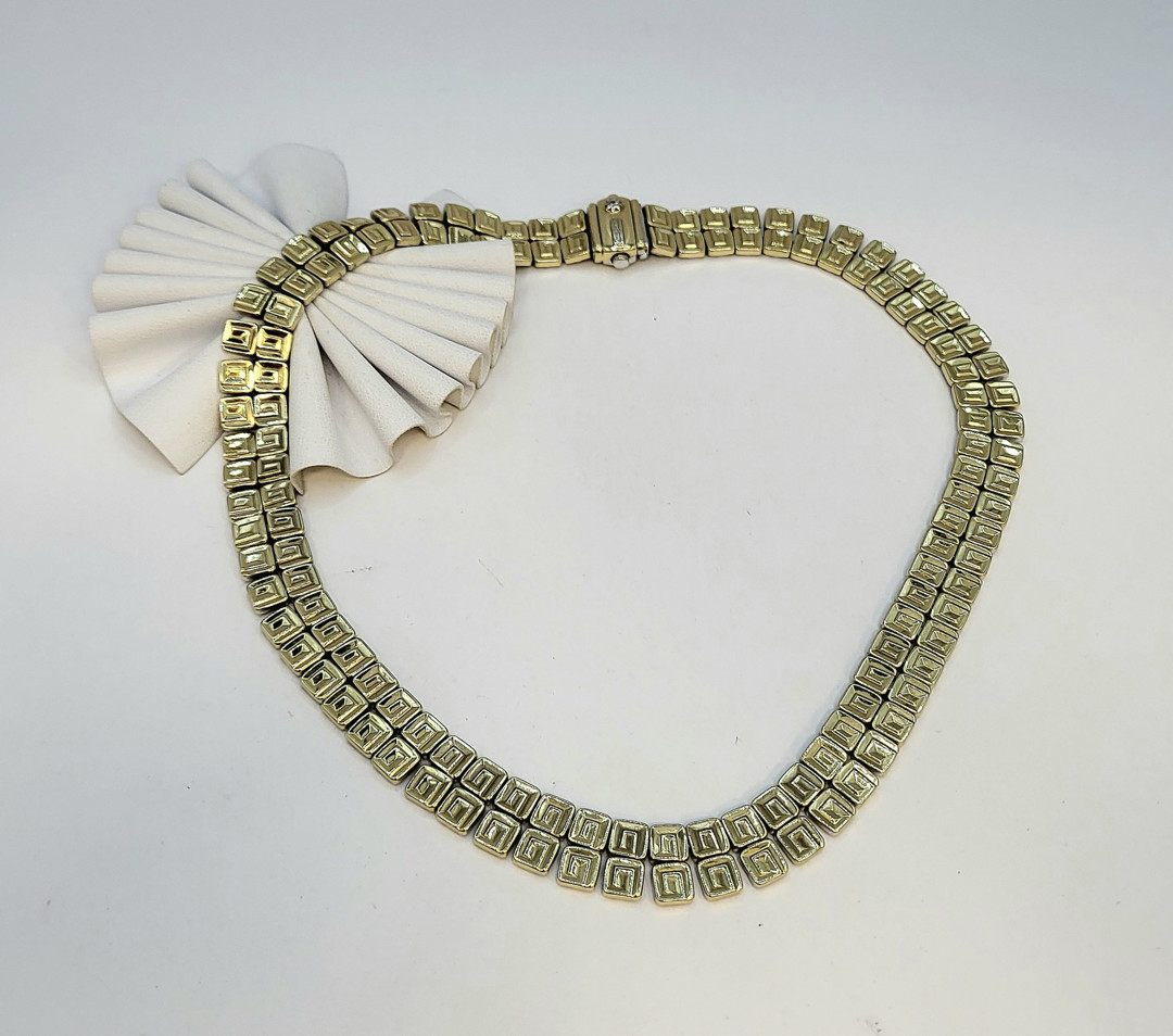 Collana oro diamanti a firma Chimento