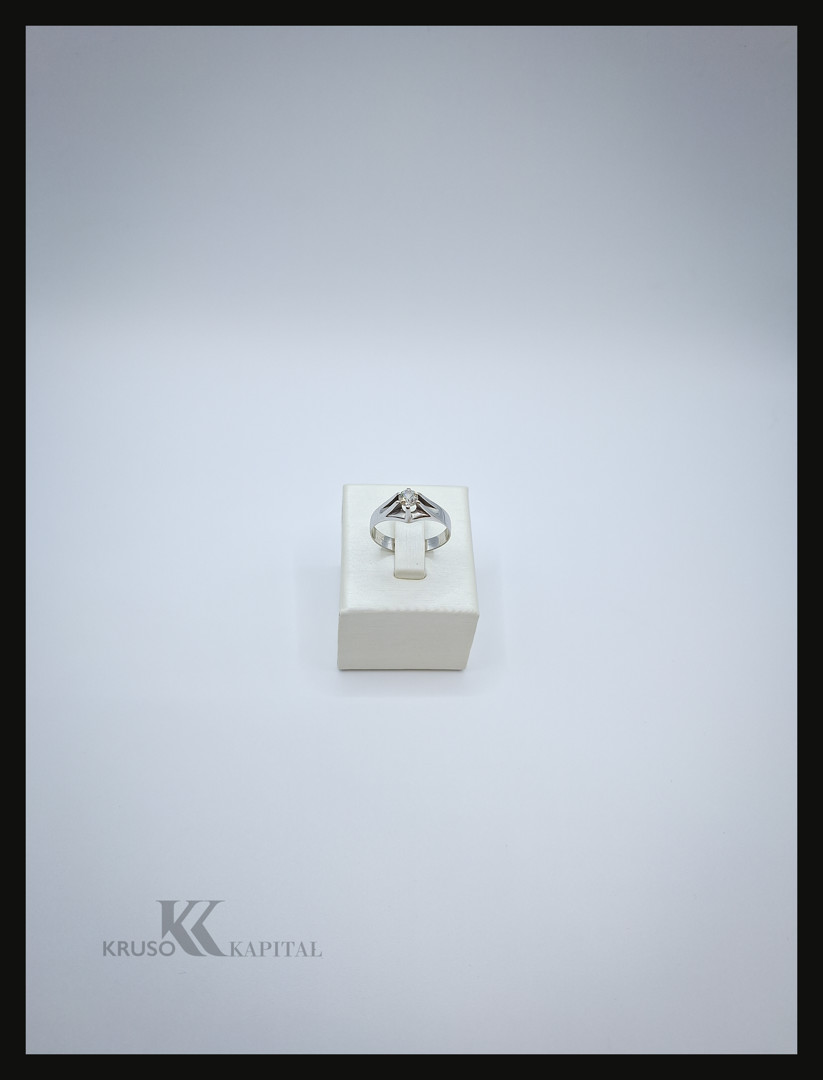 Anello oro diamante