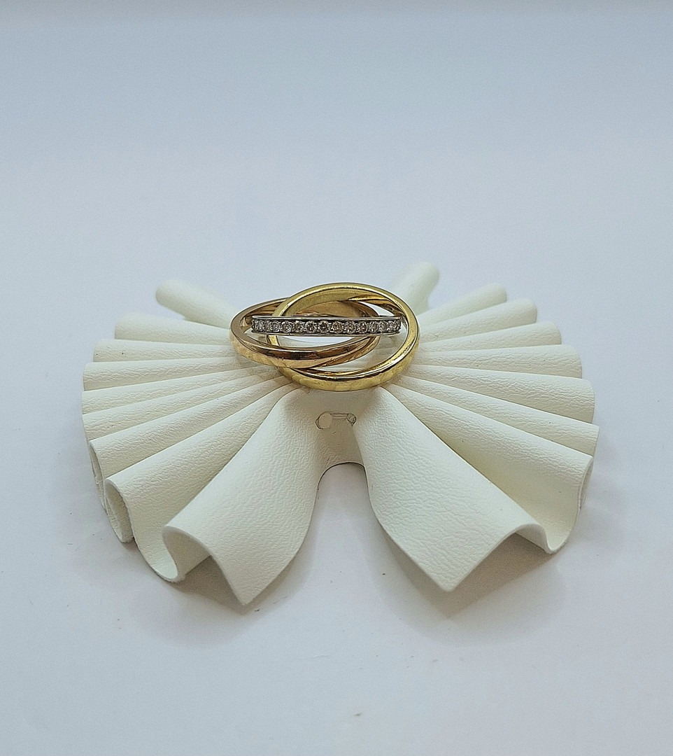 Anello oro diamanti