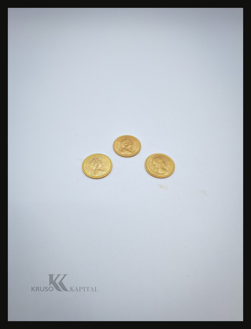 Tre sterline oro