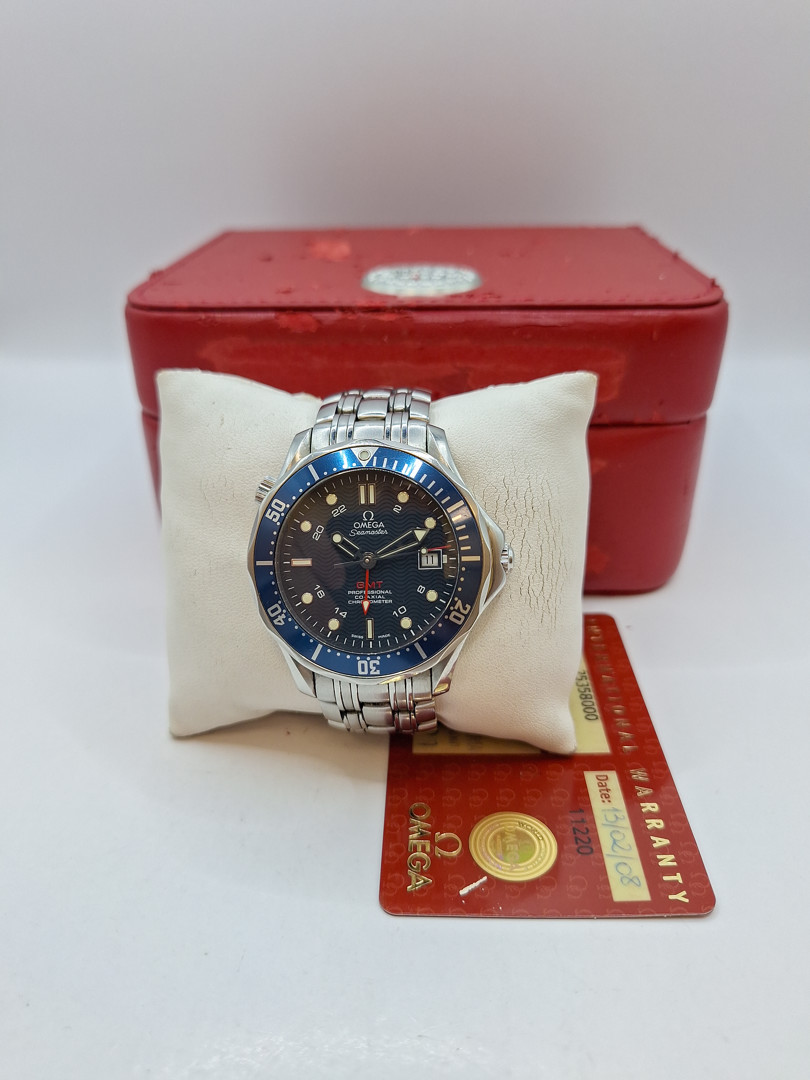 Orologio acciaio Omega Seamaster Diver con scatola e garanzia a corredo