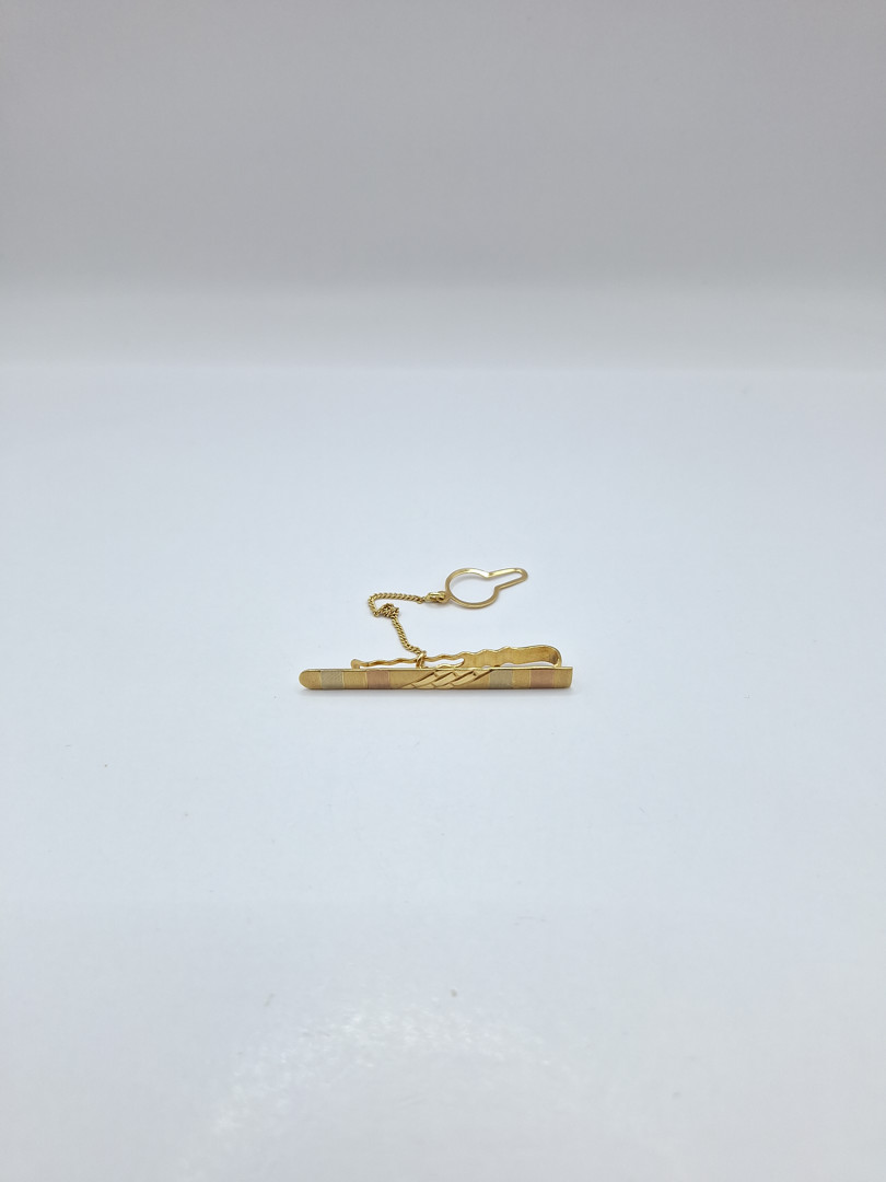 Fermacravatta oro