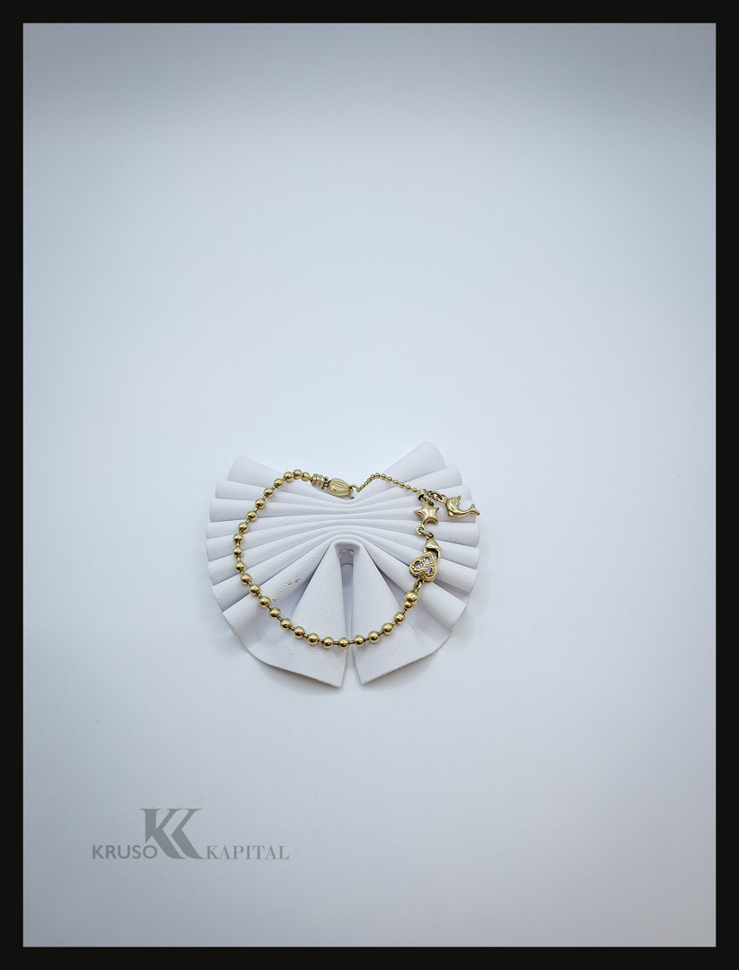 Bracciale oro pietre