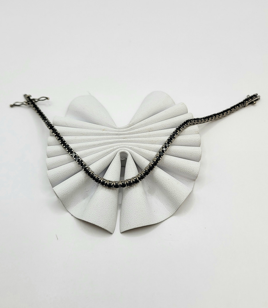 Bracciale oro diamantini