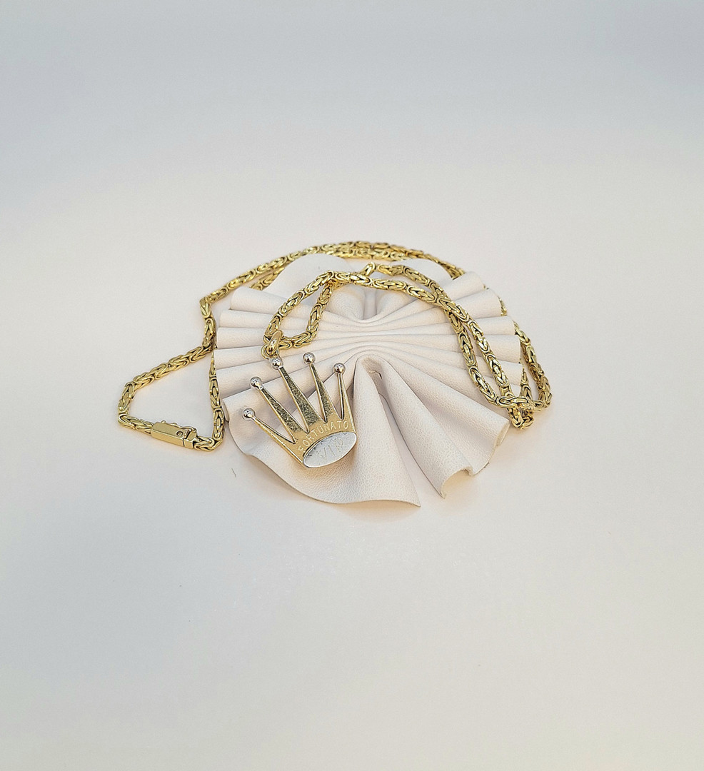 Collana e ciondolo oro 