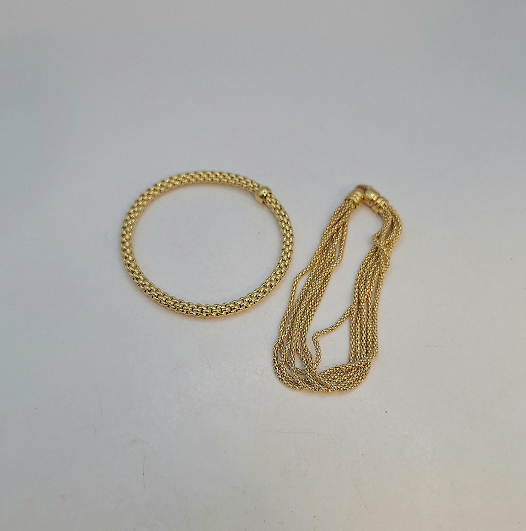 Due bracciali oro
