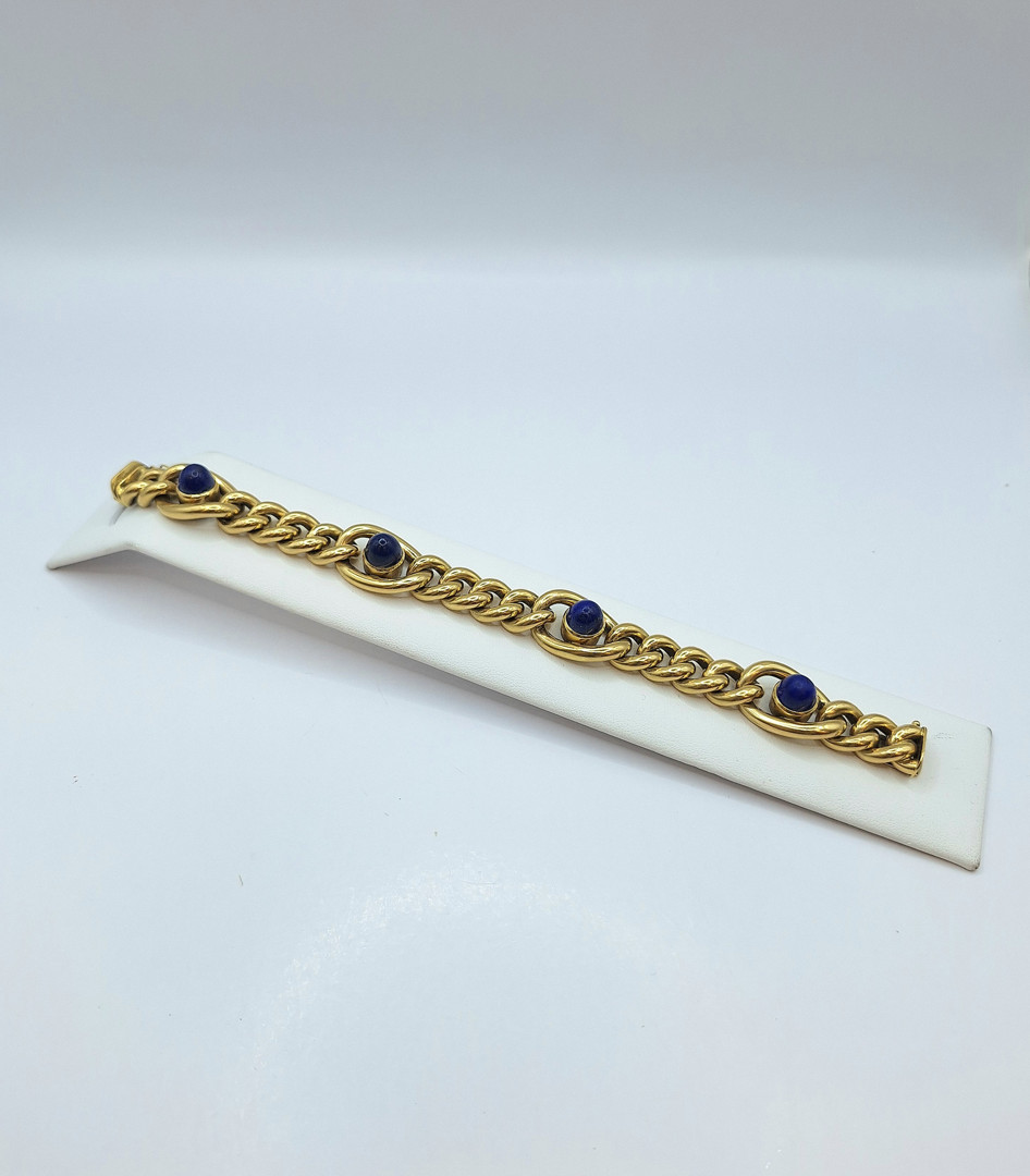 Bracciale a firma Weingrill oro pietre 