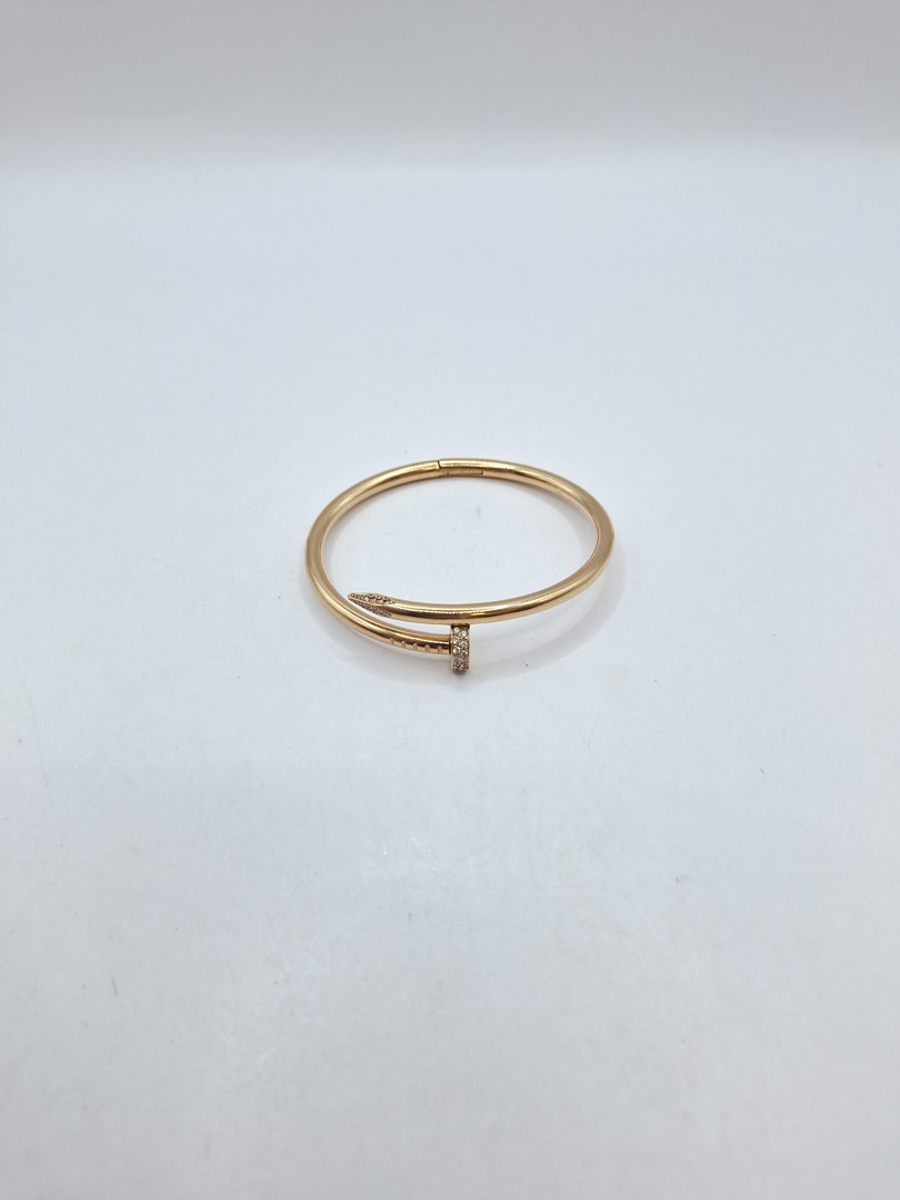 Bracciale oro diamantini