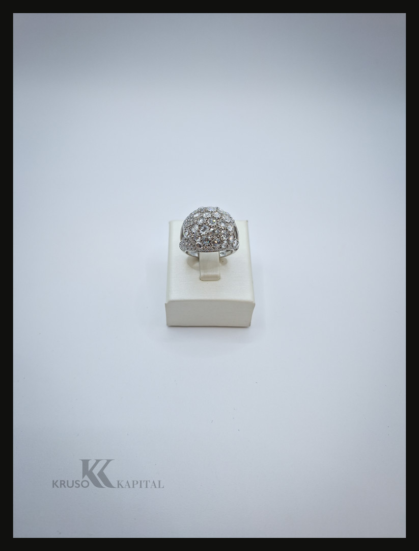 Anello oro diamanti