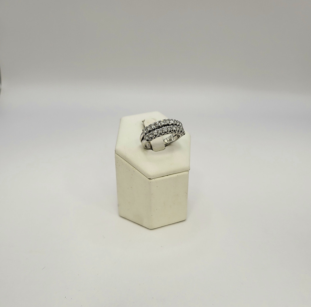 Anello oro diamantini tg. brillante