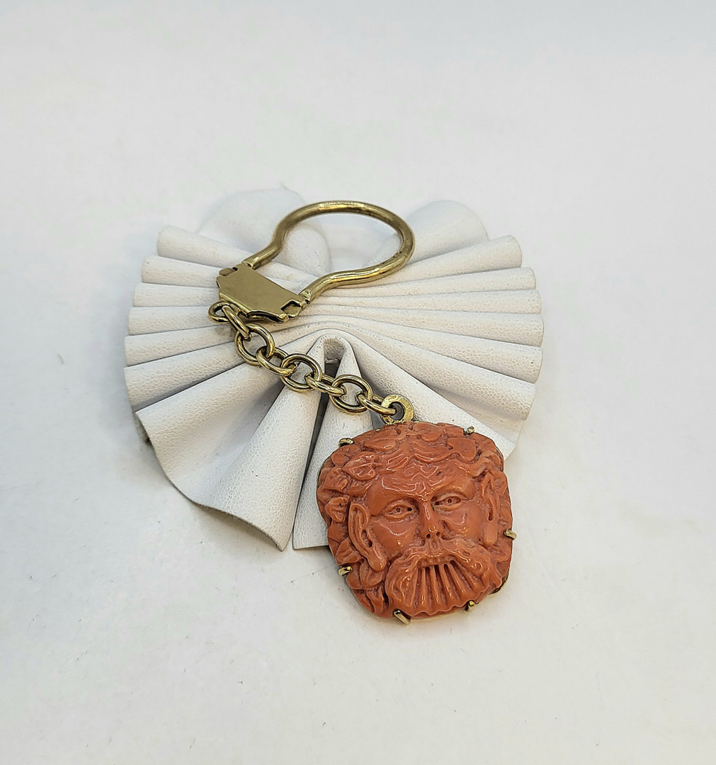 Portachiavi oro pietra