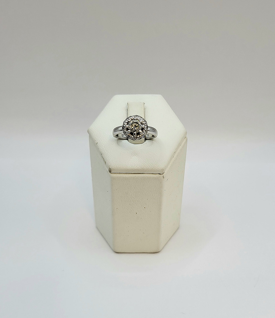 Anello oro diamanti