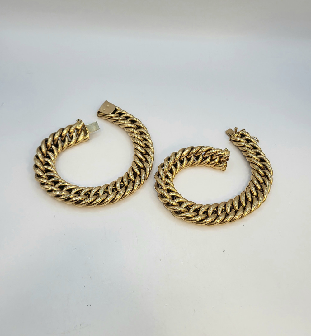 Due bracciali oro