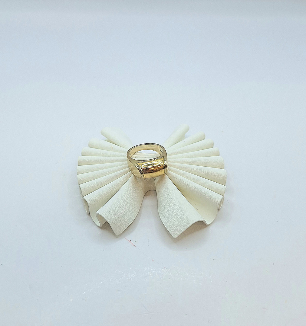 Anello oro a firma Bulgari