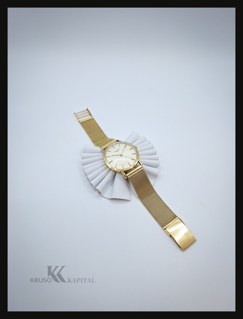 Orologio Longines con bracciale oro 