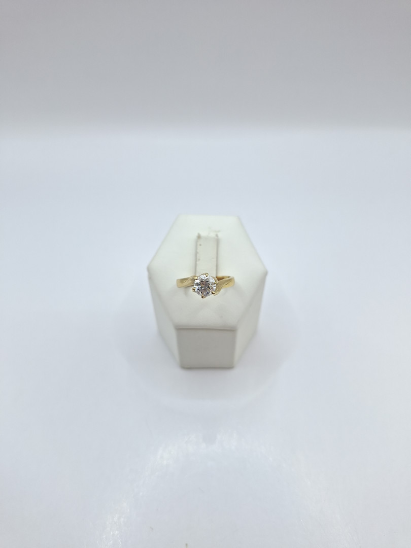 Anello oro diamante