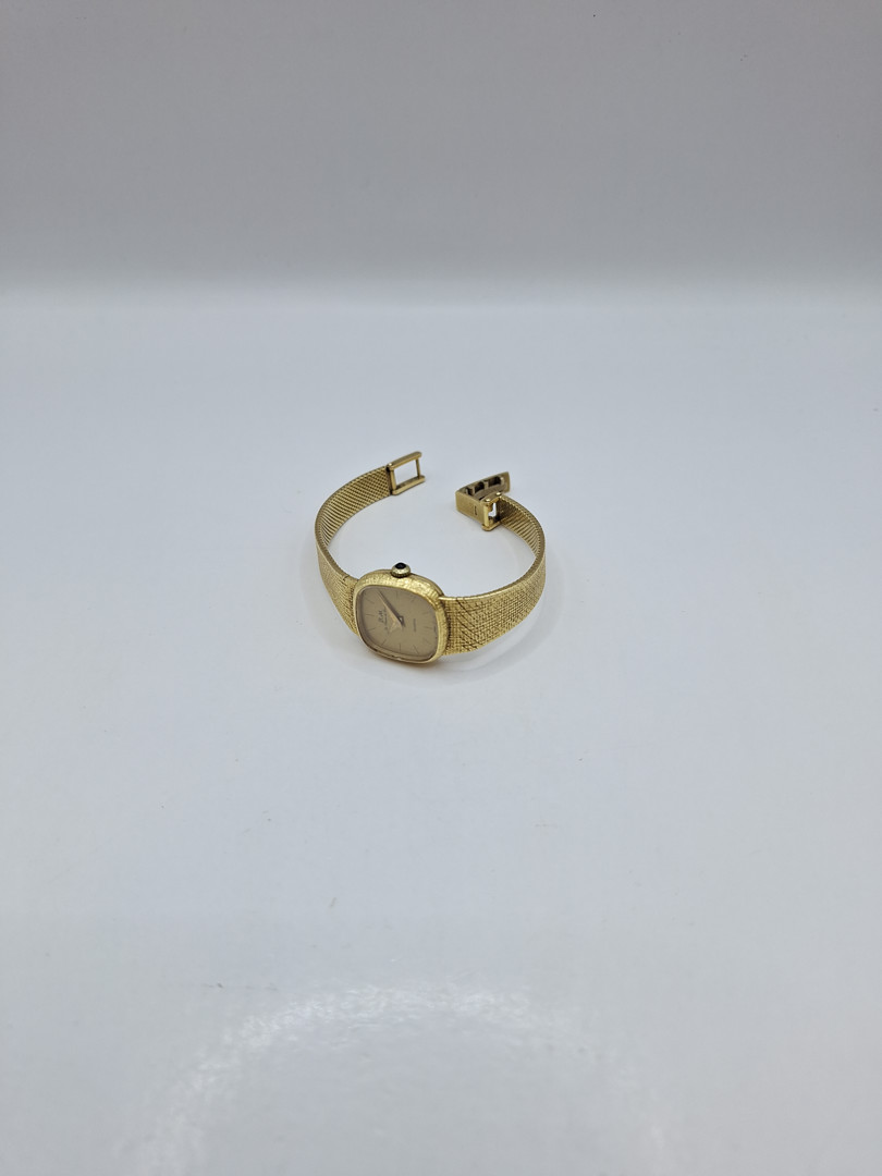 Bracciale con orologio oro 