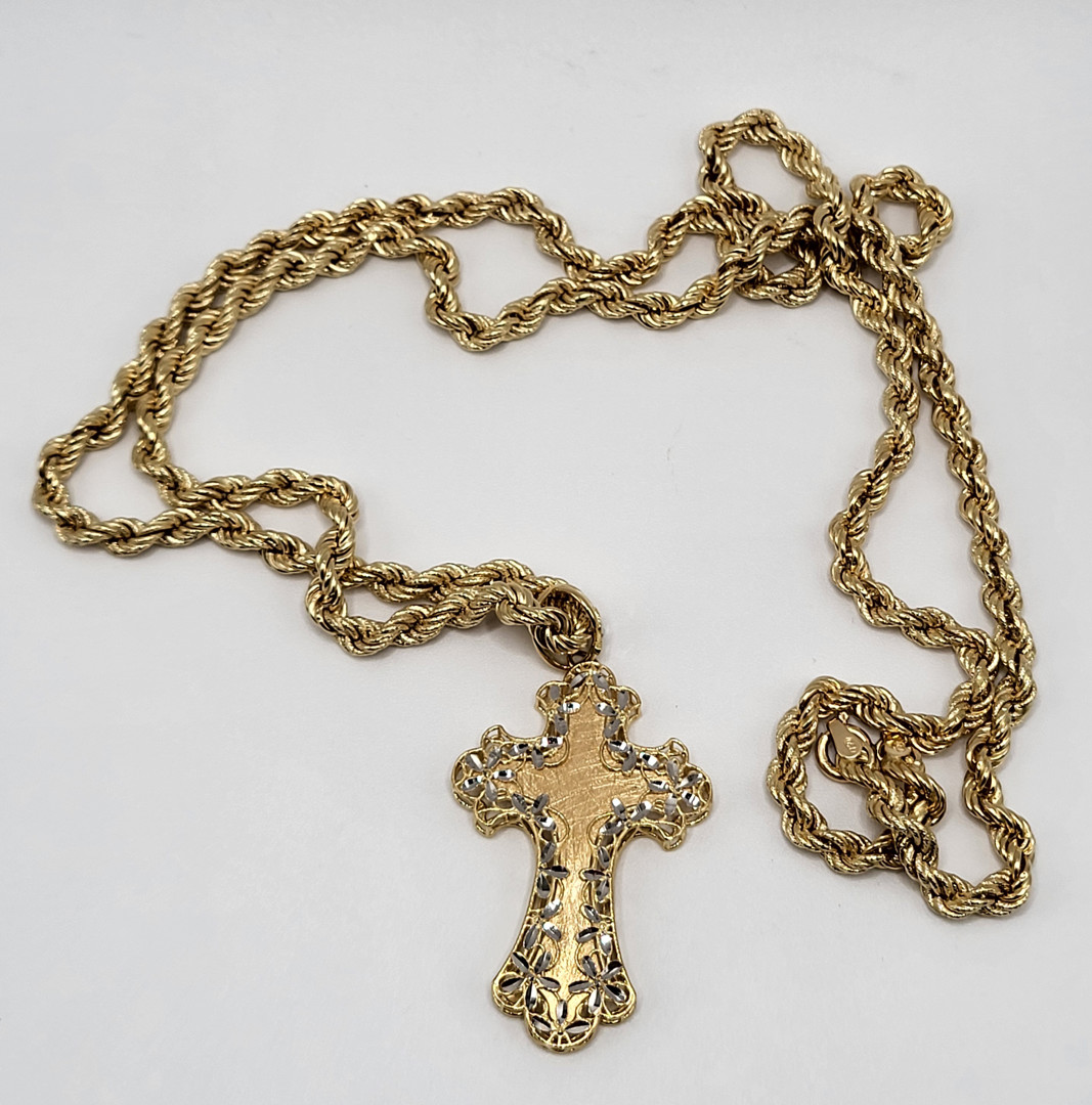 Collana ciondolo oro
