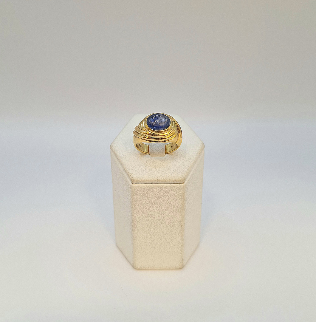Anello oro pietra
