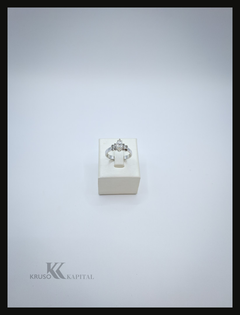 Anello oro diamanti 