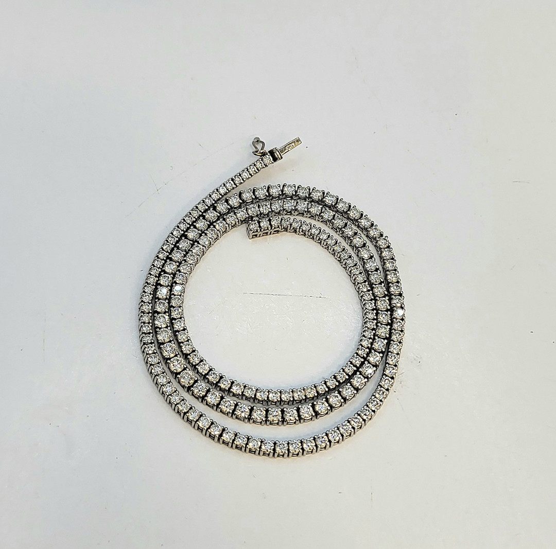 Collana oro diamanti