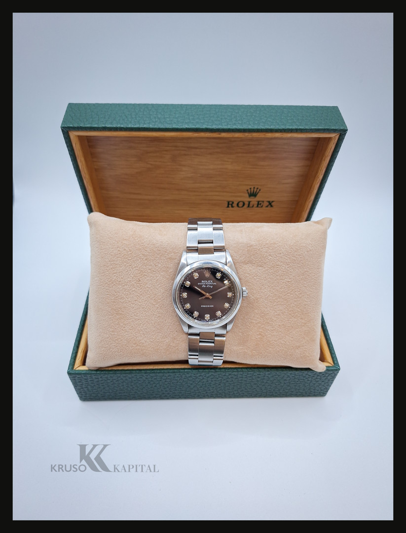 Orologio acciaio Rolex Air-King con scatola a corredo