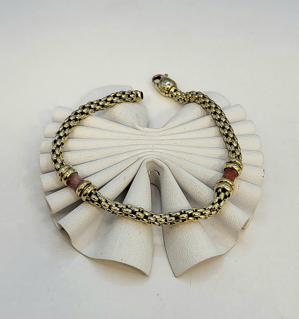 Bracciale oro pietre a firma Fope