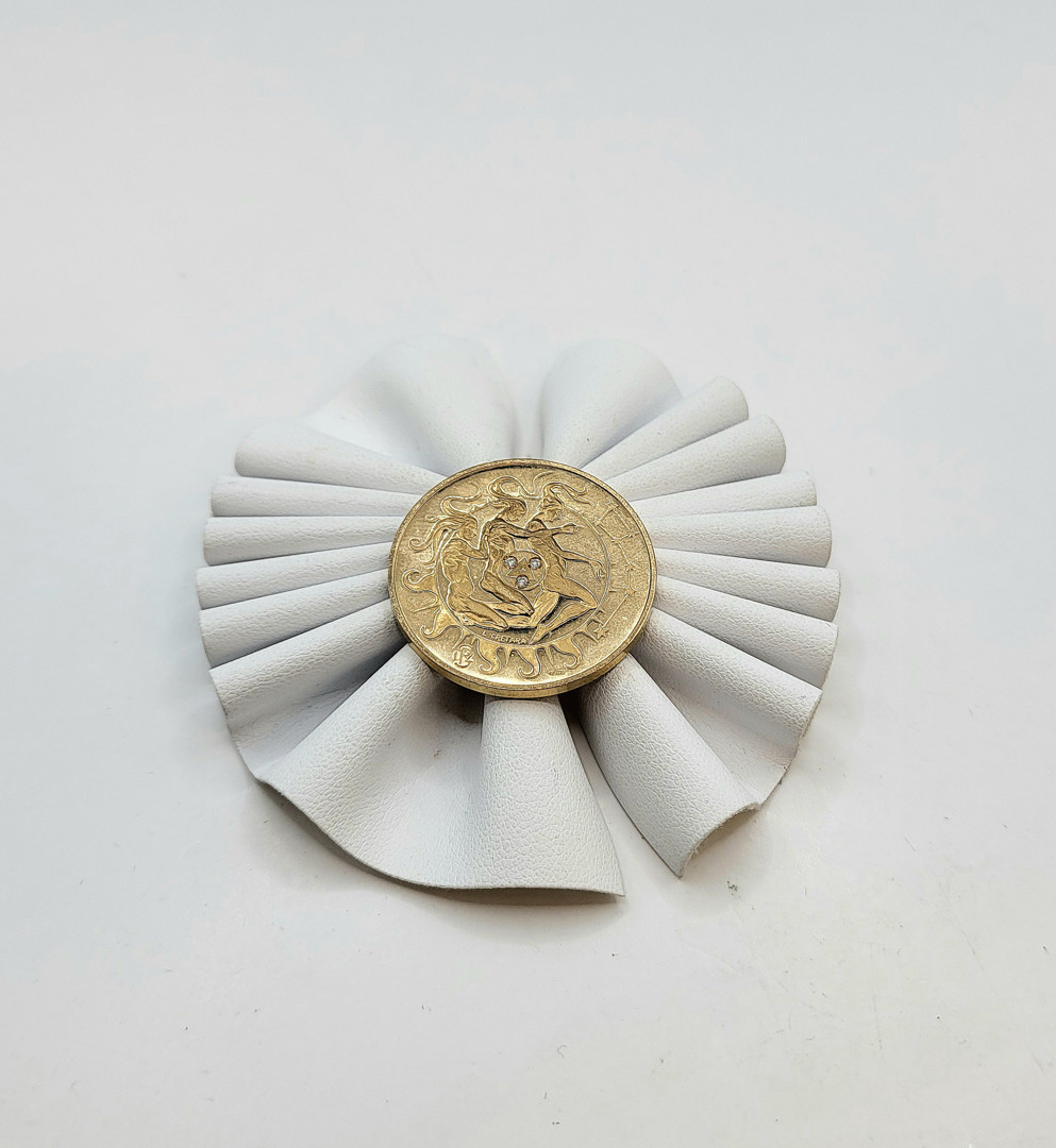 Medaglia oro diamantini