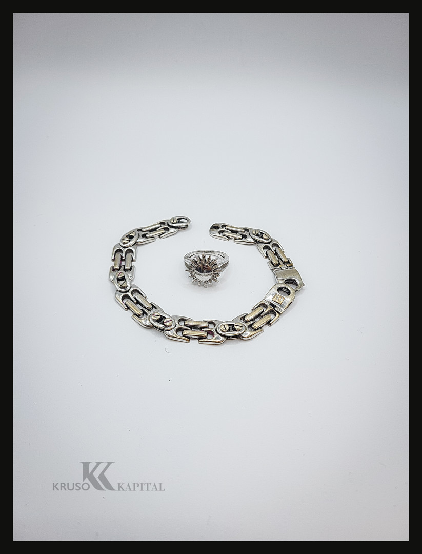Anello e bracciale oro
