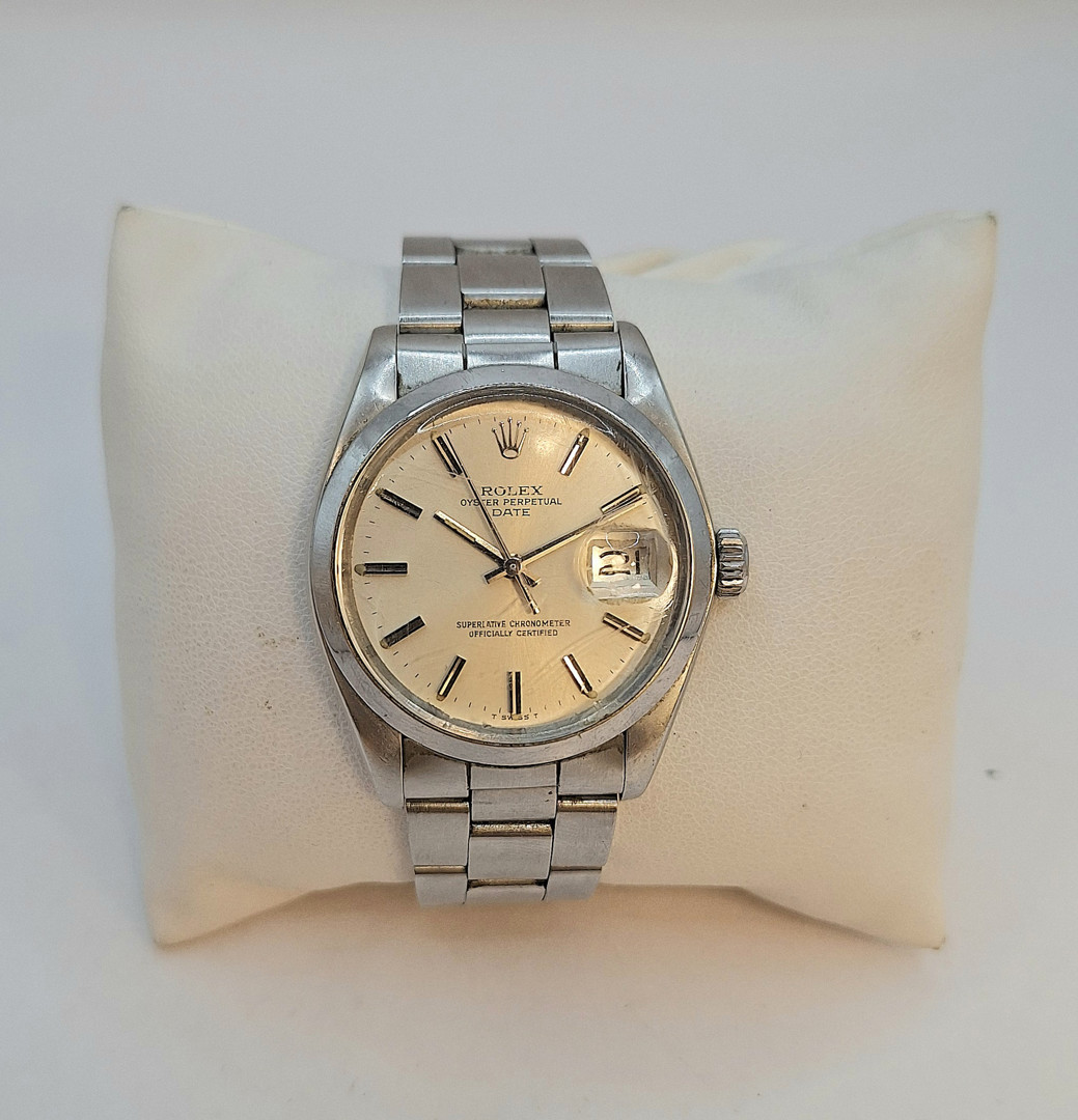 Orologio acciaio Rolex Date