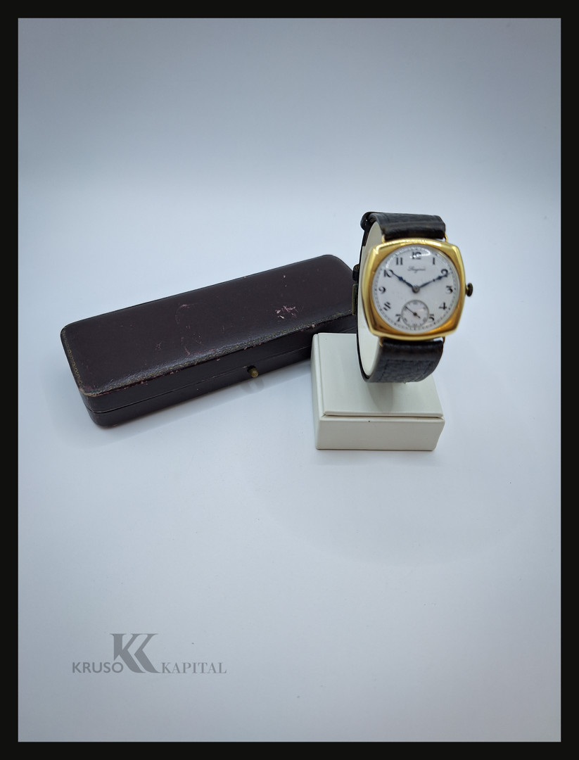Orologio oro Longines con astuccio a corredo