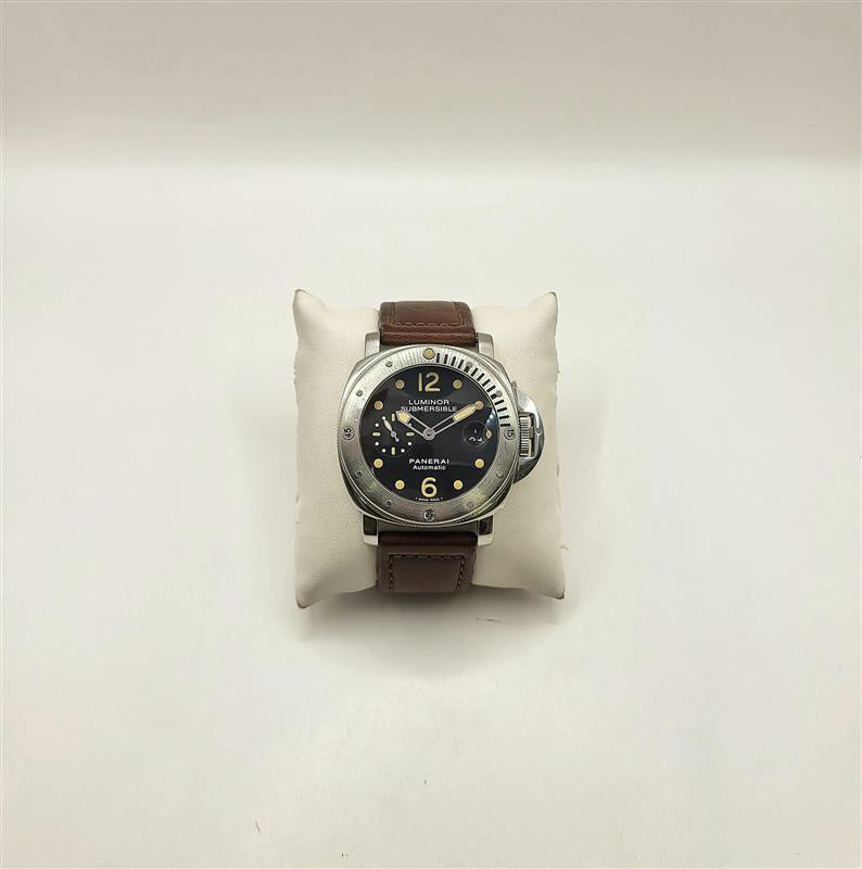 Orologio acciaio Panerai Luminor Submersible 