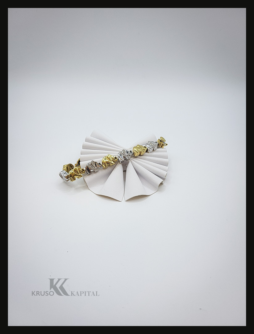 Bracciale oro diamantini