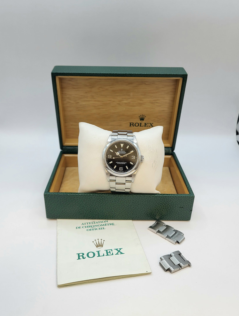 Orologio Rolex Explorer acciaio 