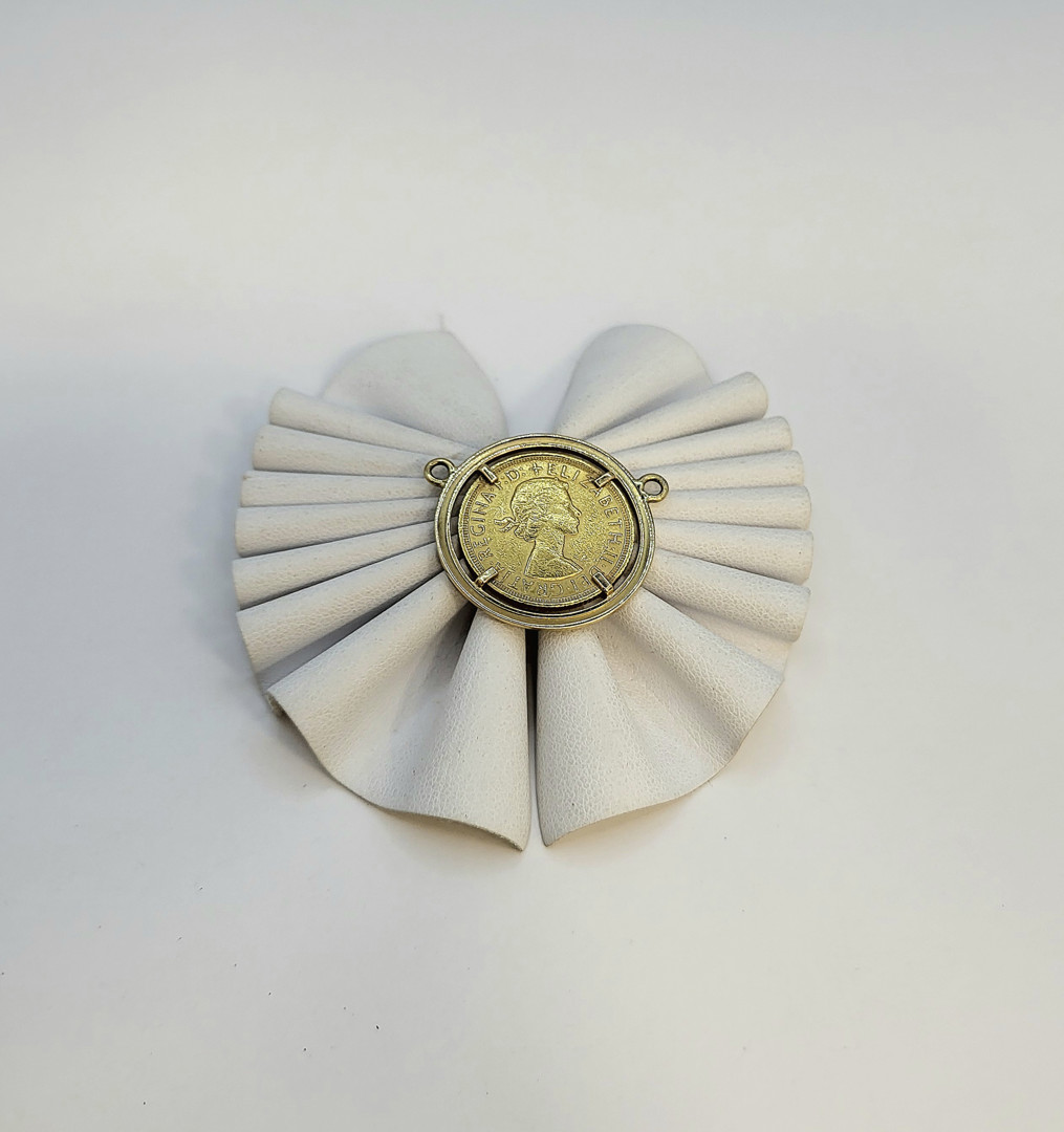 Ciondolo con sterlina oro