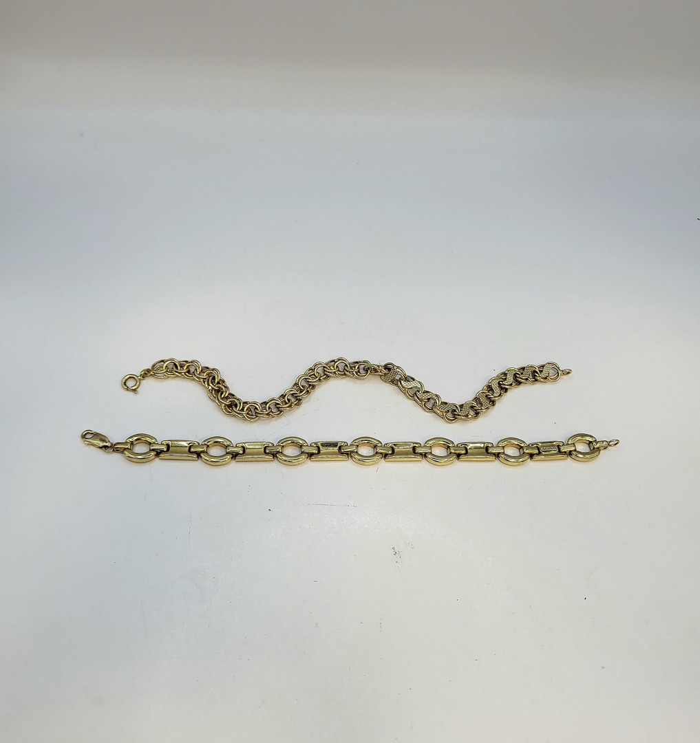 Due bracciali oro