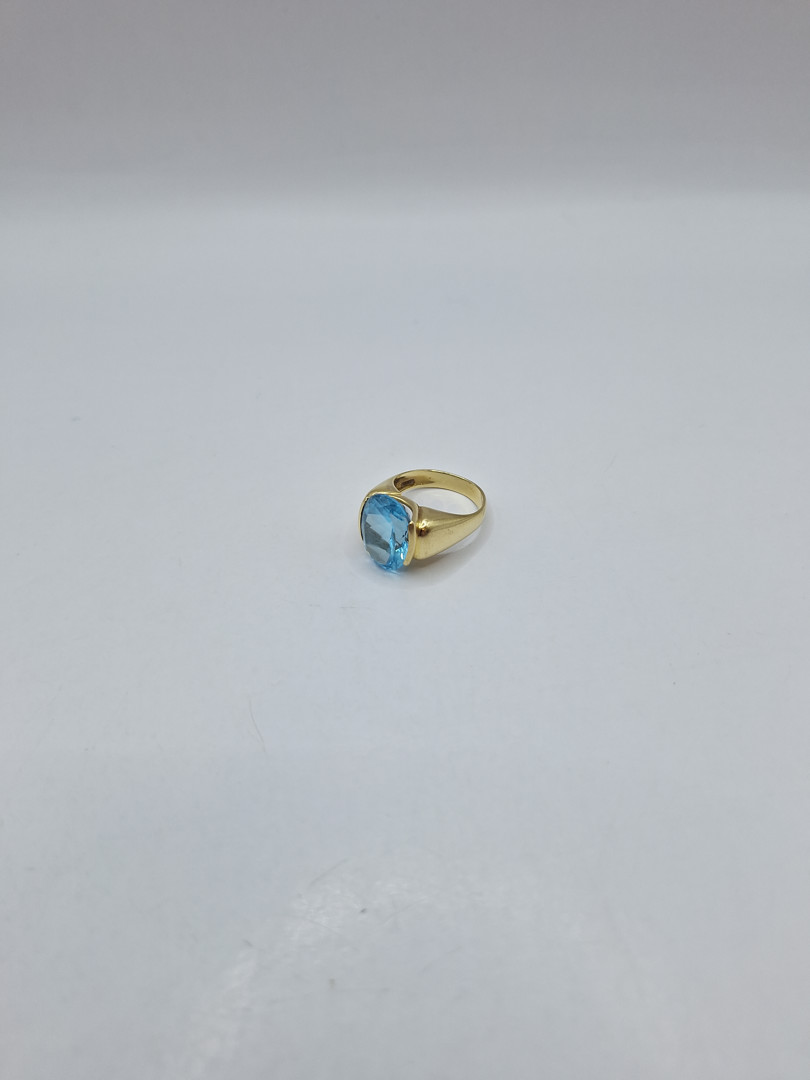 Anello oro pietra