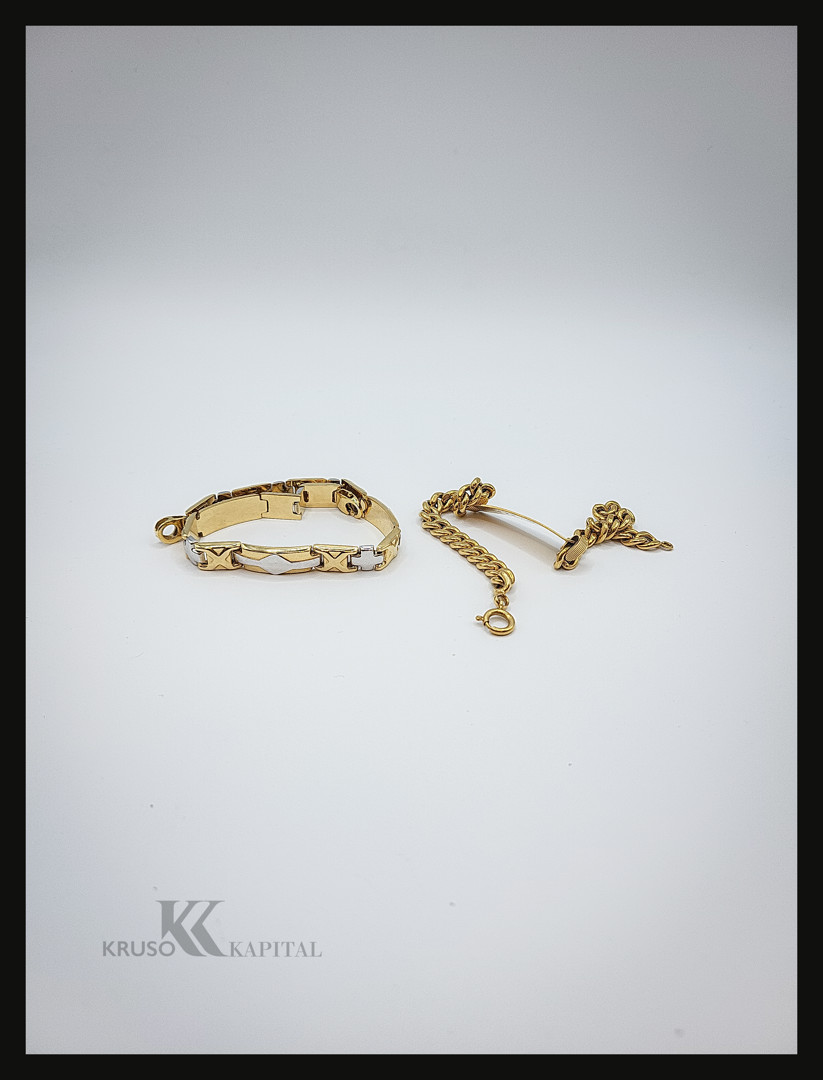 Due bracciali oro 