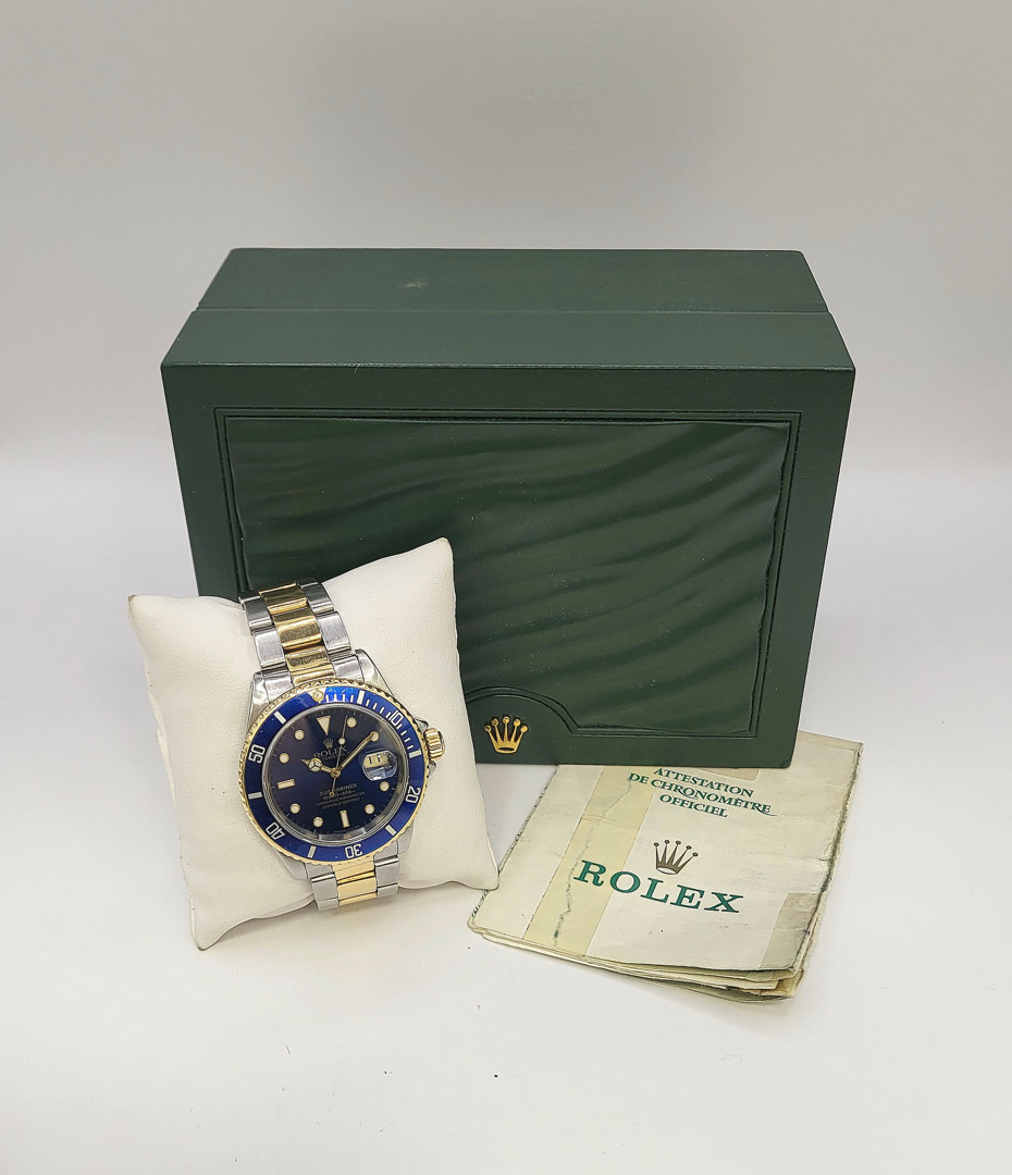 Orologio Rolex Submariner acciaio oro 