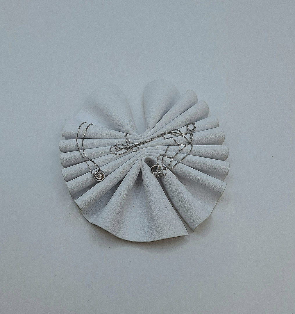 Collana oro diamantino