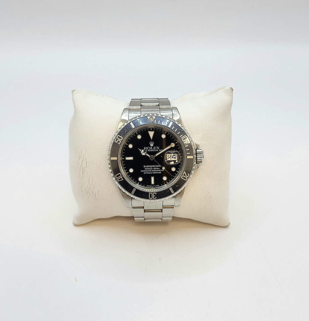Orologio acciaio Rolex Submariner