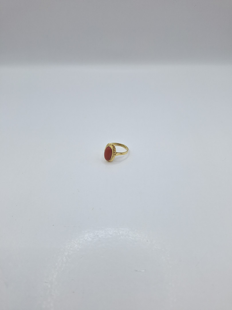 Anello oro pietra