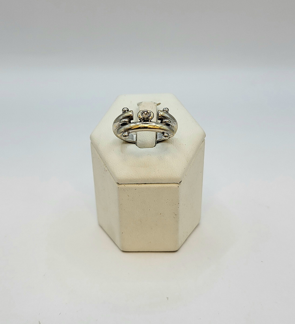 Anello oro diamantino