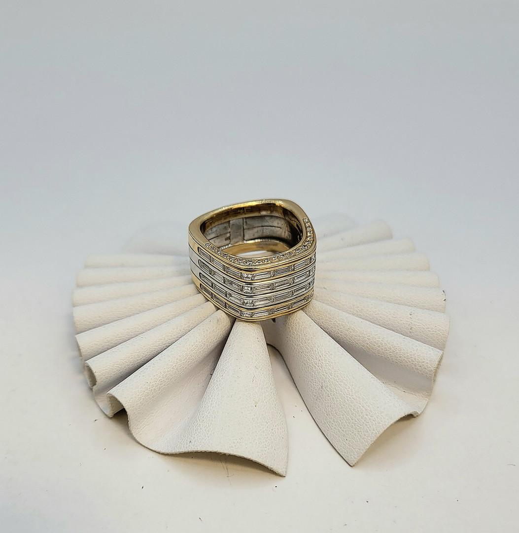 Anello oro diamanti