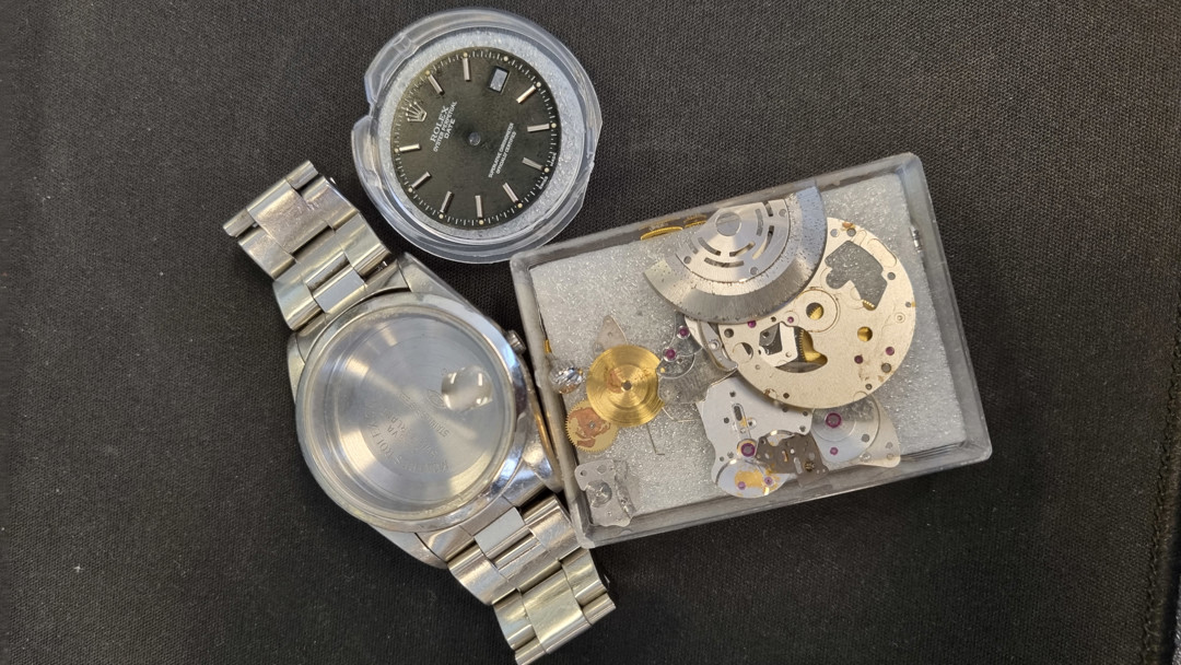 Orologio acciaio Rolex Date