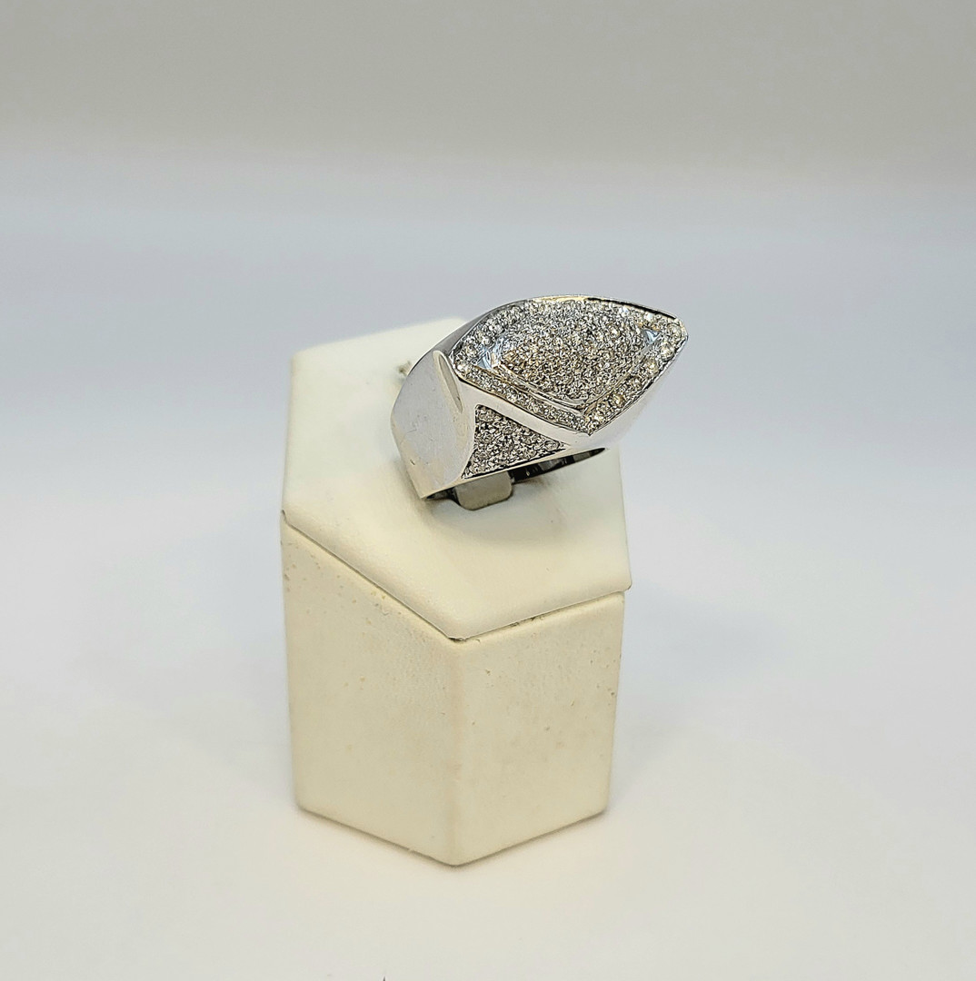 Anello oro diamanti