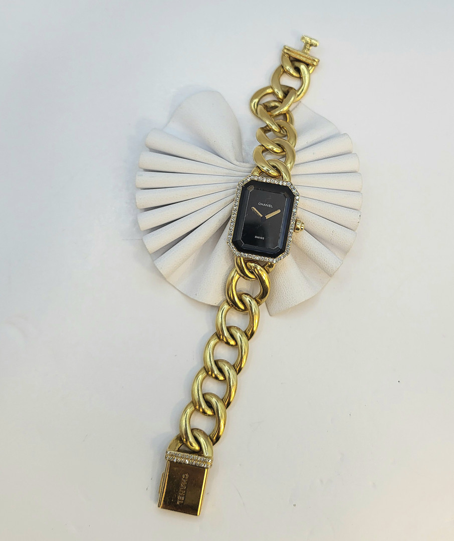 Orologio Chanel oro diamanti
