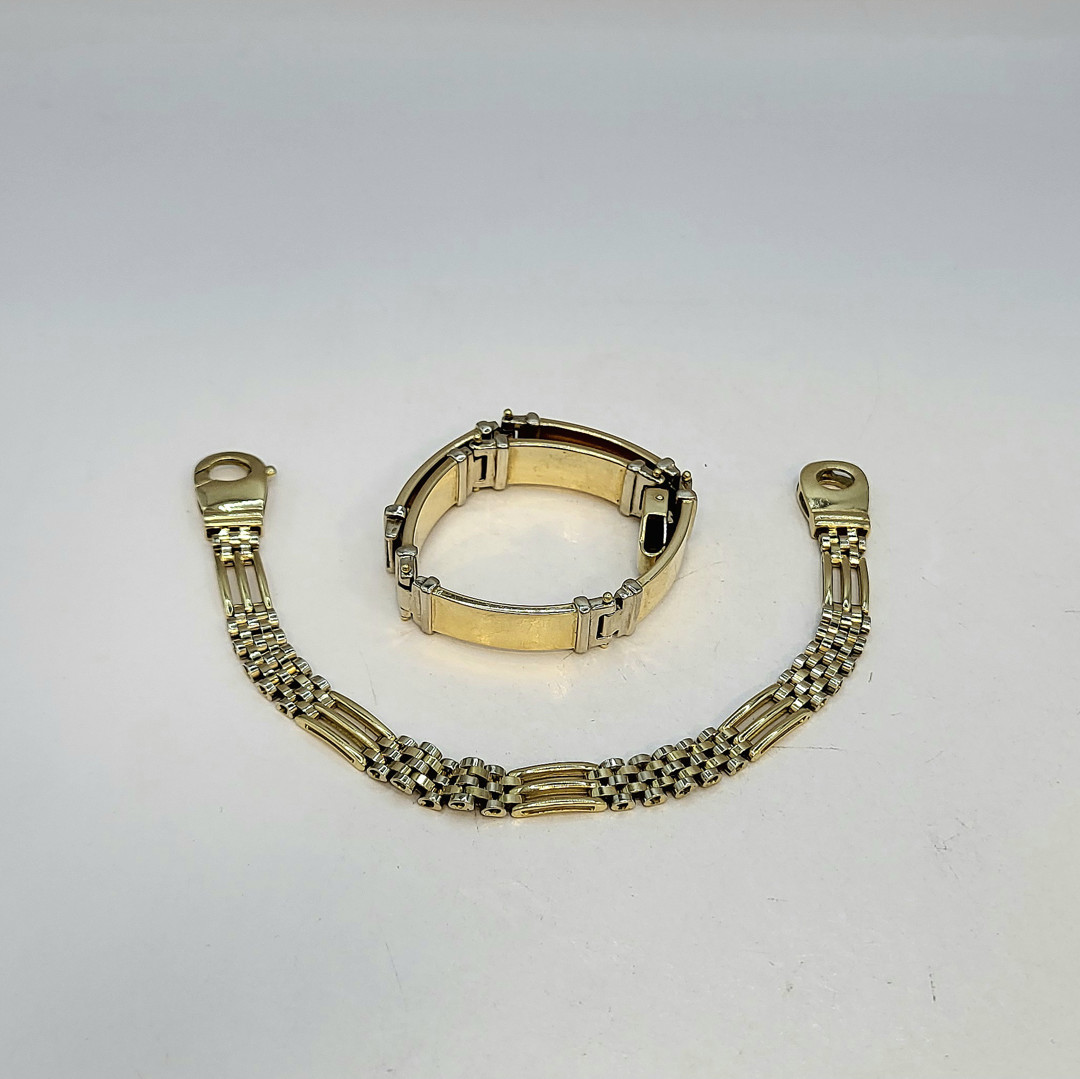 Due bracciali oro